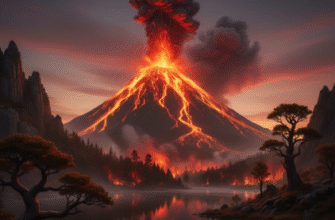 The Stunning and Deadly Beauty of a Volcano