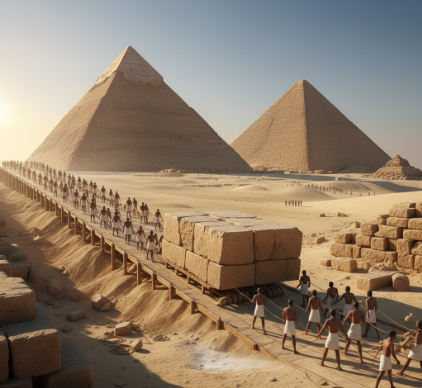 The Engineering Genius of the Great Pyramids